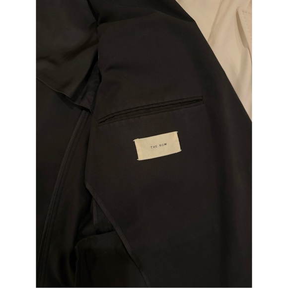 THE ROW MEN'S SLATER SLIM-FIT COTTON-BLEND TWILL BLAZER BLACK US 38 / EU 48 - Picture 15 of 15
